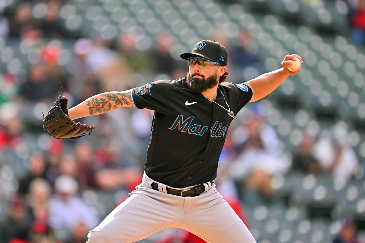 Miami Marlins v Cleveland Guardians - Game One